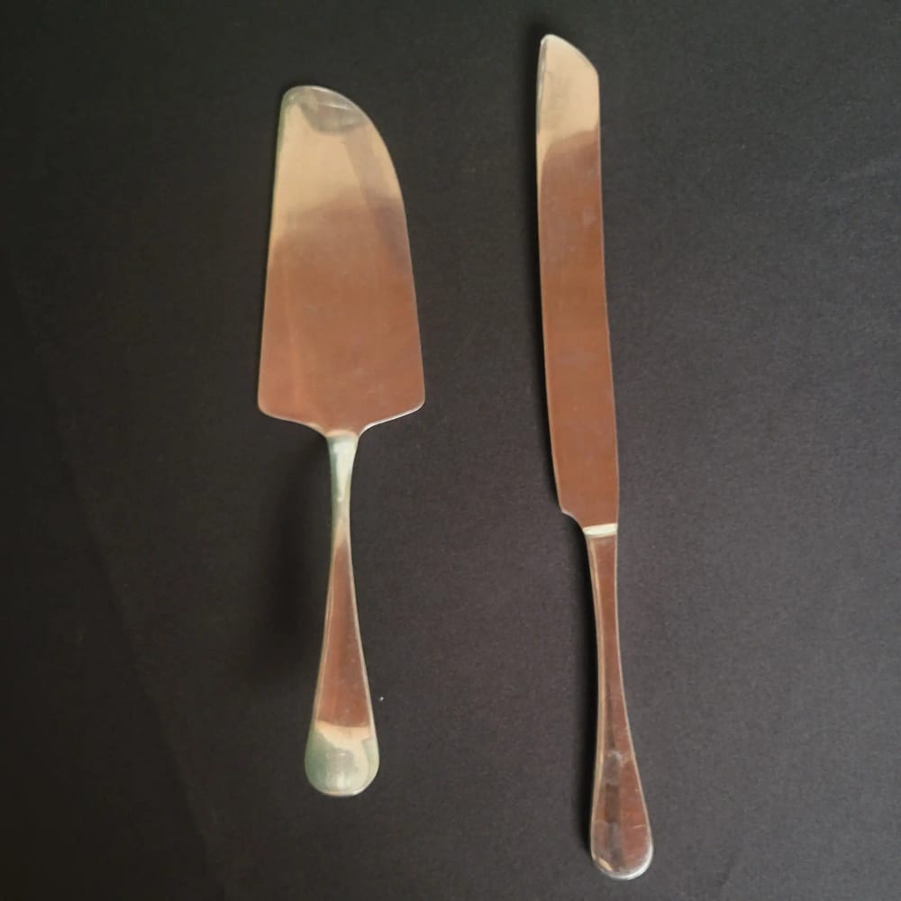 Espátula y Cuchillo de Queque